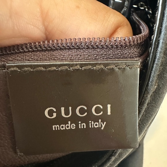 Tom Ford’s GUCCI Shoulder Bag Satin Black - Picture 6 of 13